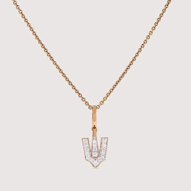 Tirupati Balaji Gold and Diamond Pendant 2