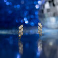 Artisan Heritage Gold & Diamond Stud Earrings 