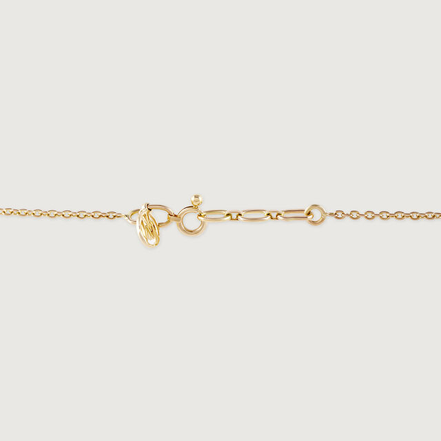Luminous Curve Gold and Diamond Mangalsutra 5