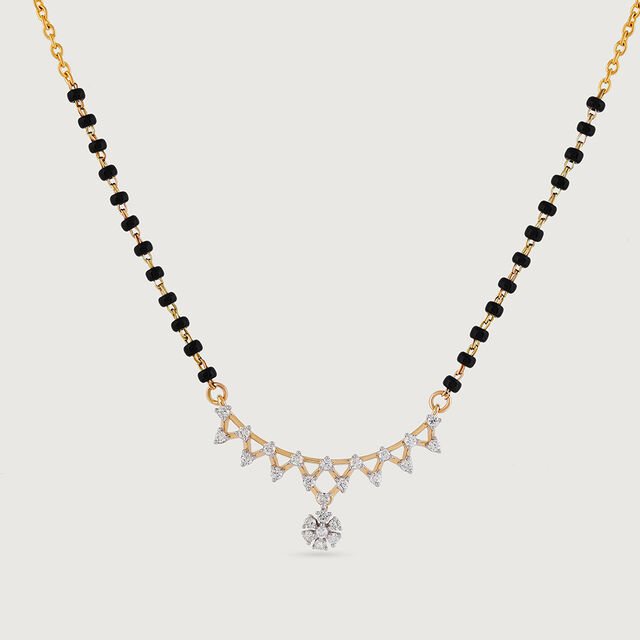 Starlit Symphony Gold and Diamond Mangalsutra 3