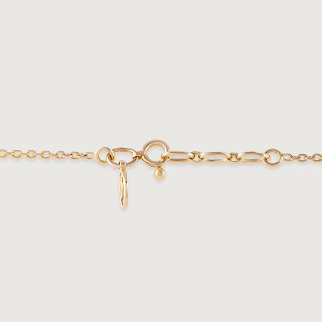 Elegant Curve Gold and Diamond Mangalsutra 5