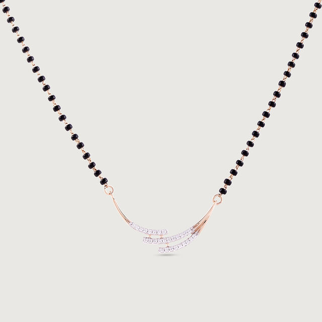 Whispering Waves Gold and Diamond Mangalsutra 4