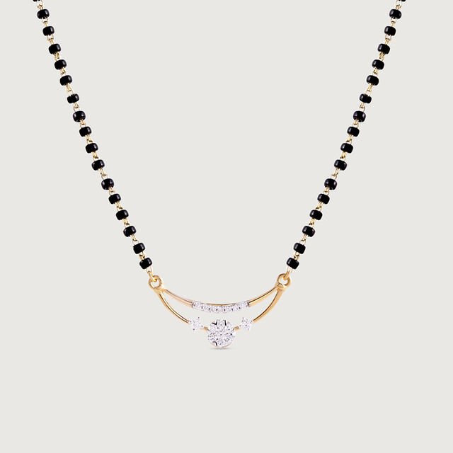 Celestial Embrace Gold and Diamond Mangalsutra 4