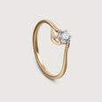 Elegant Prong-Set Diamond Finger Ring 5