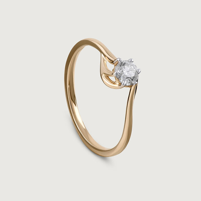 Elegant Prong-Set Diamond Finger Ring 5