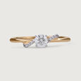 Floral Diamond Finger Ring 4