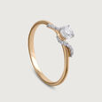 Floral Diamond Finger Ring 5