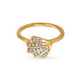 18kt Yellow Gold Sea Shell Finger Ring,,hi-res image number null