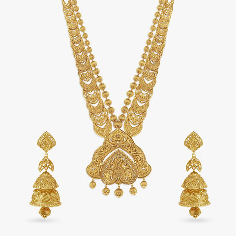 Luxurious Chakopaara Beads Necklace Set