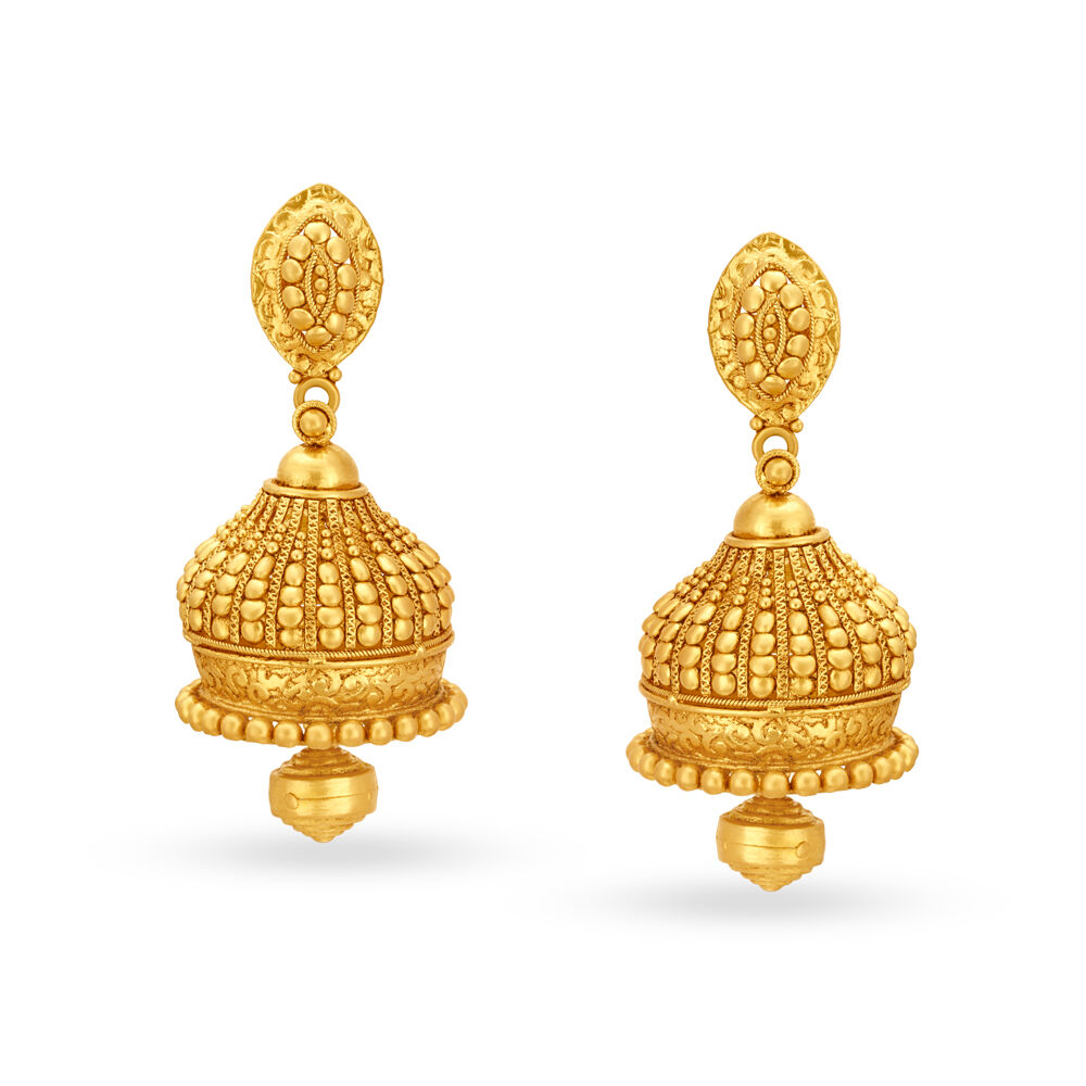 Malabar gold cheap antique jhumkas