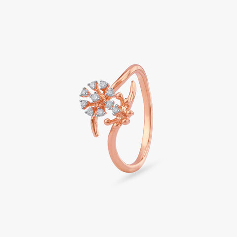 Dandelion Drift Diamond Ring
