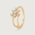 Starstruck Elegance 14KT Diamond Finger Ring,,hi-res image number null