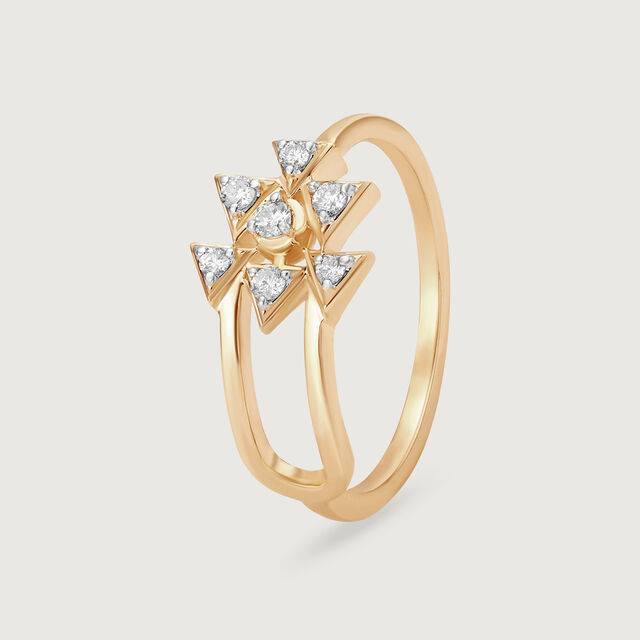 Starstruck Elegance 14KT Diamond Finger Ring,,hi-res image number null