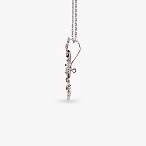 Bloom Charm Silver Pendant
