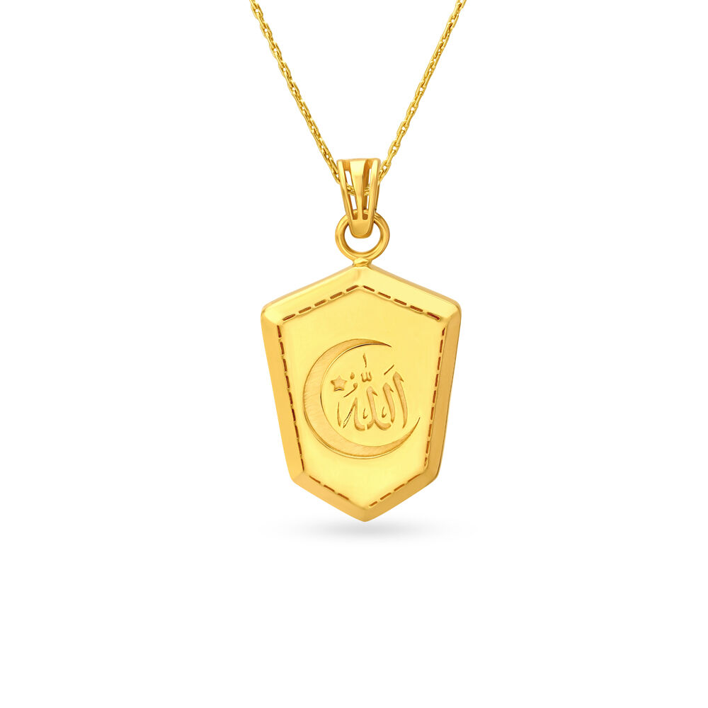 Tanishq gold sale pendant for mens