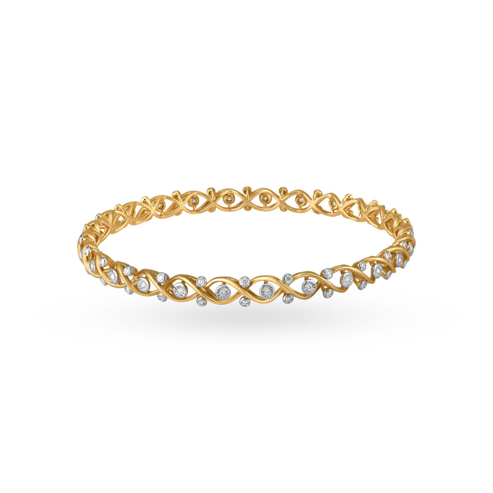 Tanishq uncut cheap diamond bangles