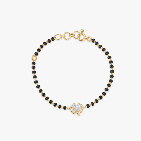 Clover Cuteness Diamond Bracelet for Kids