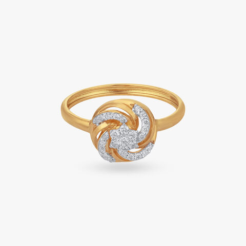 Swirl Symphony Diamond Ring alternate view 1