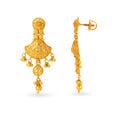 Exquisite Jali Work Traditional Drop Earrings,,hi-res image number null