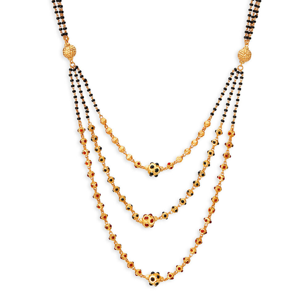 Three top layer mangalsutra