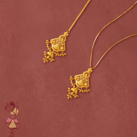 Madhubani Rasa Gold Maang Tikka
