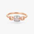 Graceful Fusion Diamond Finger Ring,,hi-res image number null