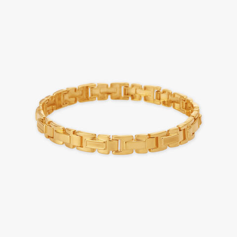 Interlock Gold Bracelet
