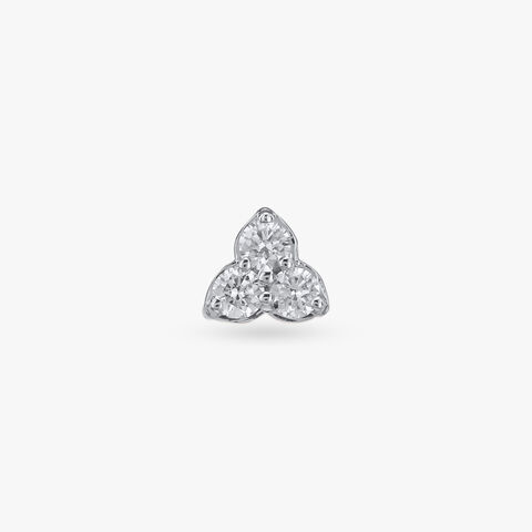 Blossom Trio Diamond Nose Pin