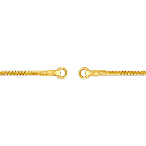 Simple Yellow Gold Box Chain