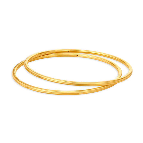 Slender Gold Bangles