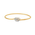 18kt Yellow Gold Bangle & Diamond Bangle - Inflowing Tide,,hi-res image number null