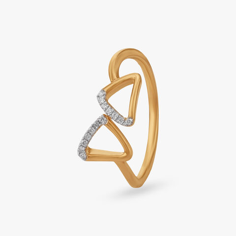 Aura Flow Diamond Ring