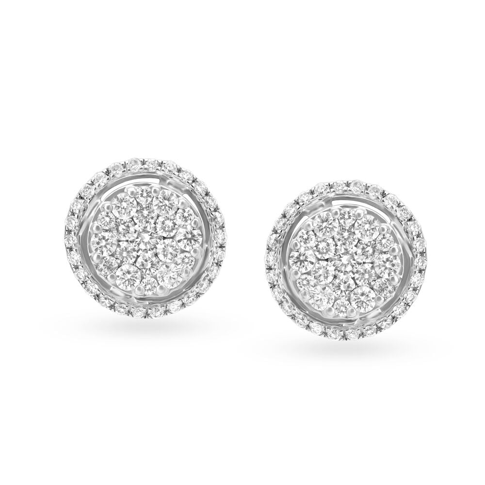 Single diamond earring hotsell tanishq