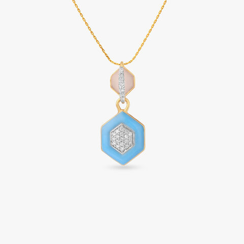 Flip Side Diamond Pendant