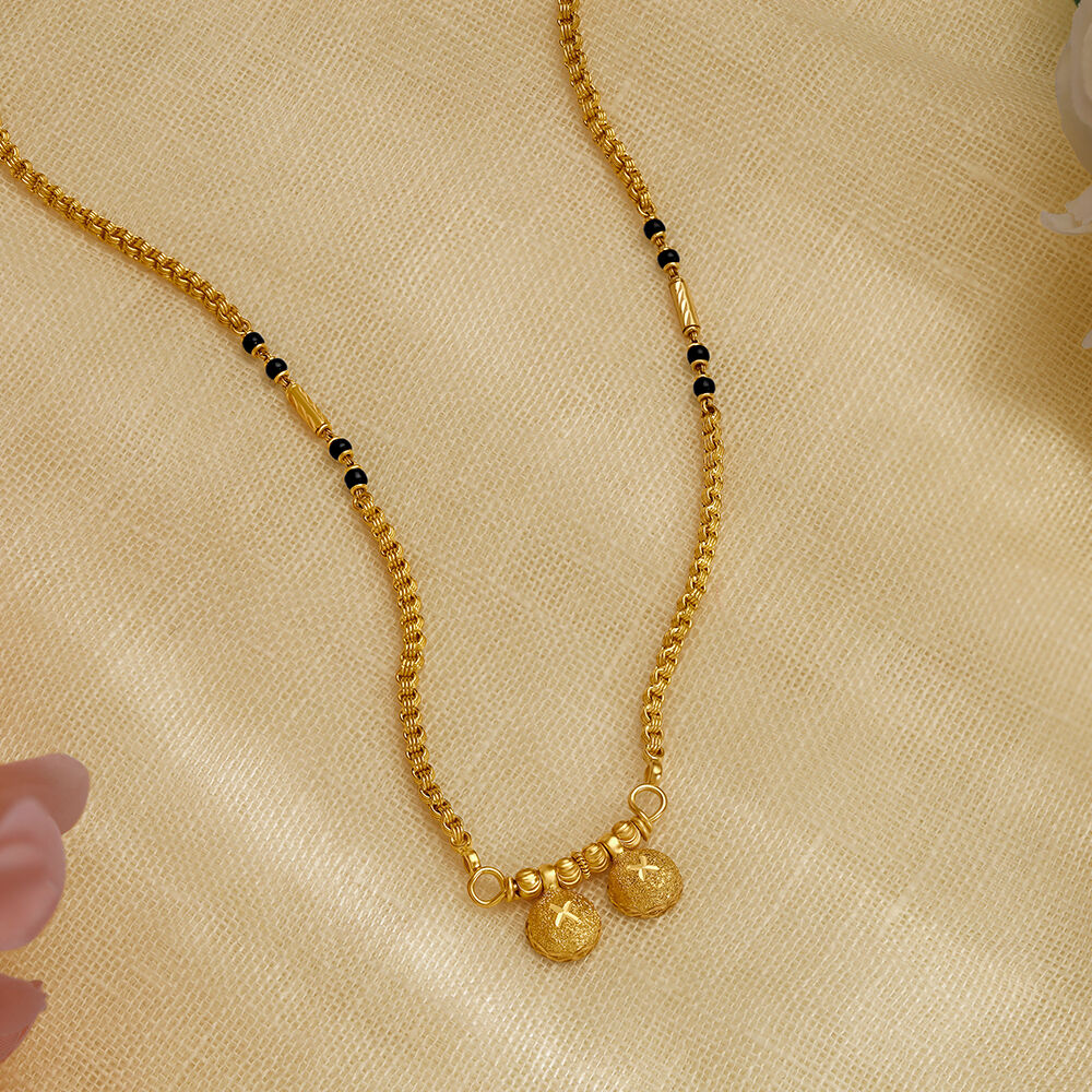 Mangalsutra Pendants Gold Diamond Mangalsutra