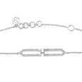 14 KT White Gold Diamond Bracelet,,hi-res image number null