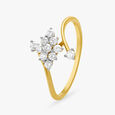 Radiant Flower Diamond Ring,,hi-res image number null