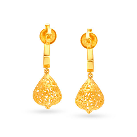 Contemporary J Bali Gold Hoop Earrings