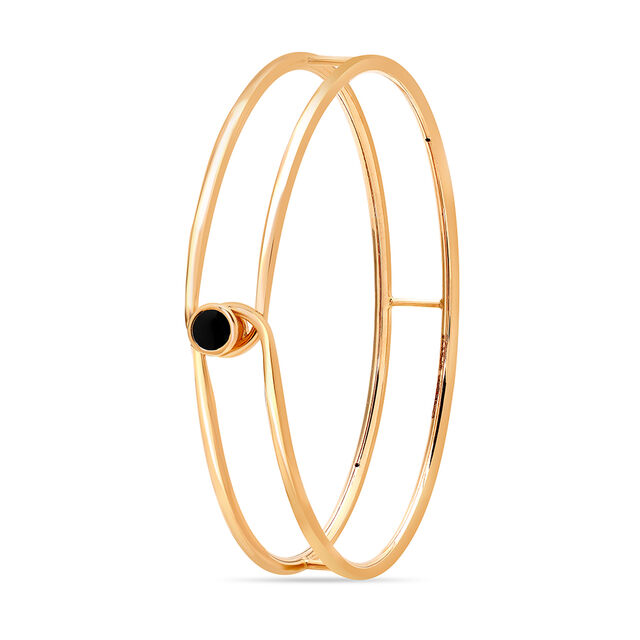 14 KT Yellow Gold Sophisticated Bangle,,hi-res image number null