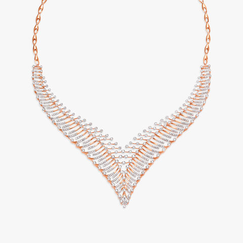 Cascade Diamond Necklace Set
