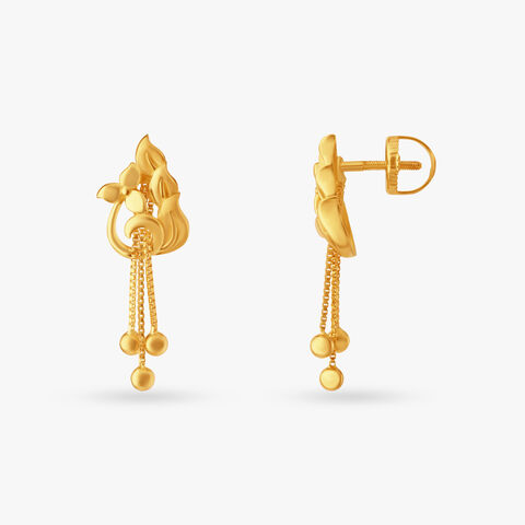 Graceful Sway Drop Earrings