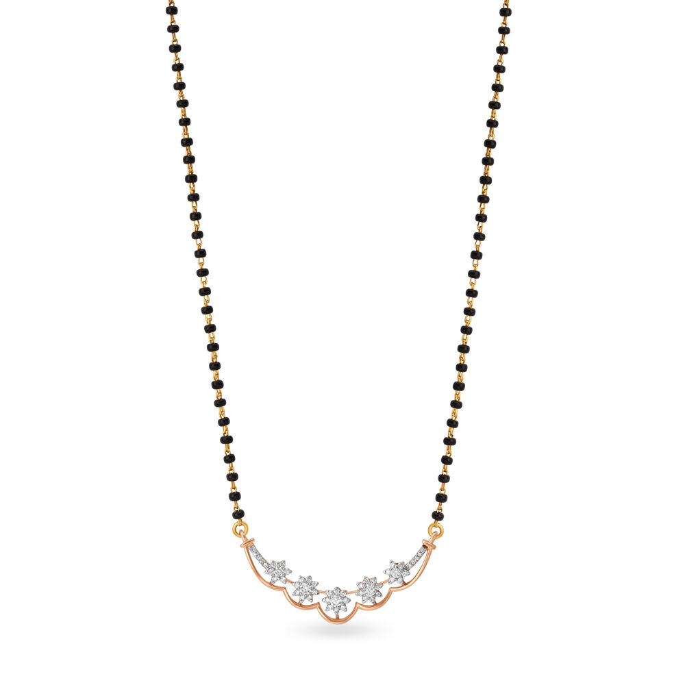 Diamond mangalsutra hotsell at tanishq