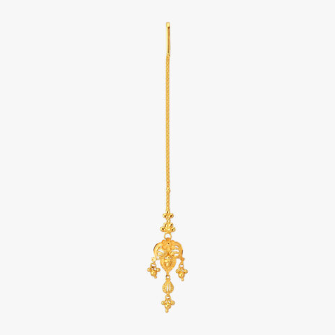 Regal Grace Gold Maang Tikka