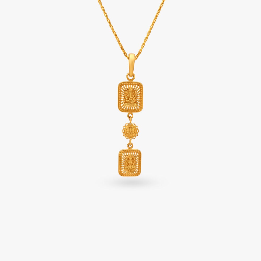 Tanishq lakshmi shop pendant