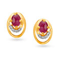 Mariella Diamond and Ruby Pendant Earrings Set,,hi-res image number null