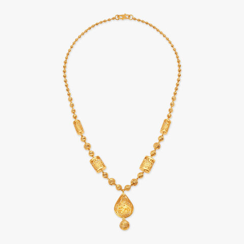 Glamorous Gilt Necklace Set