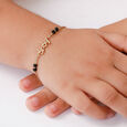 Mamma Mia 14 KT Yellow Gold Baby Bracelet for Kids,,hi-res image number null