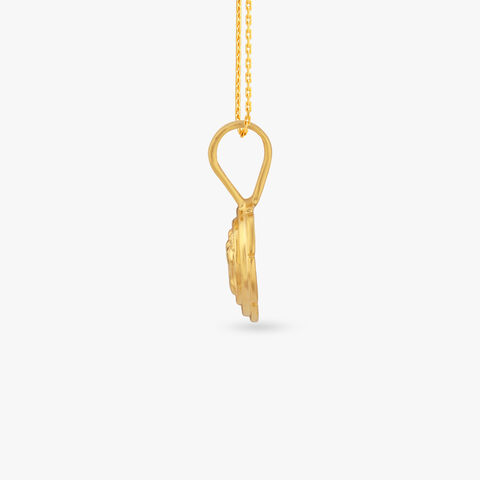 Ganesh Aura Gold Pendant