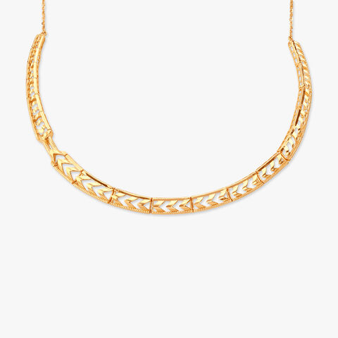 Vibe Vector Gold Necklace Set
