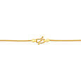 Divine Om Shanti Gold Pendant with Chain For Kids,,hi-res image number null